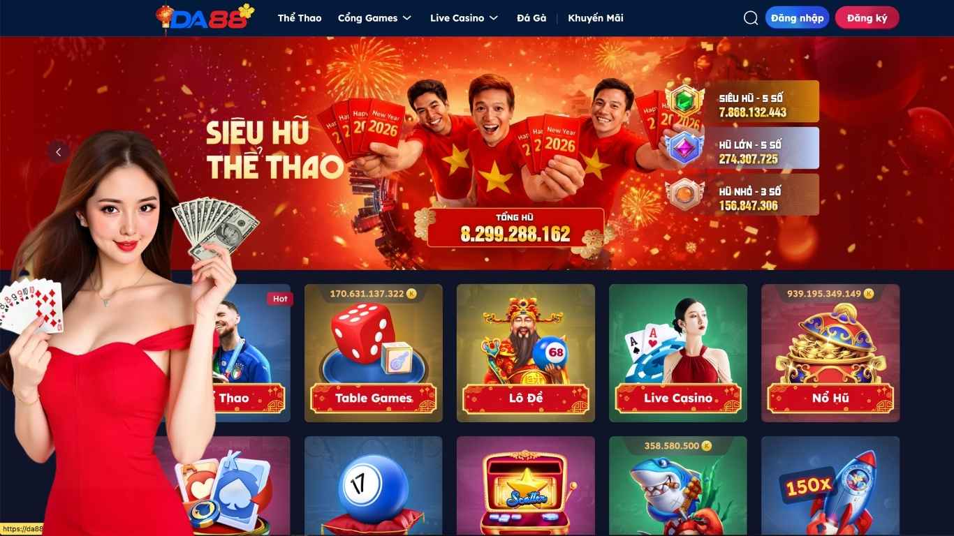 Giải mã sức hút của nhà cái DA88 tại Việt Nam Giải mã sức hút của nhà cái DA88 tại Việt Nam