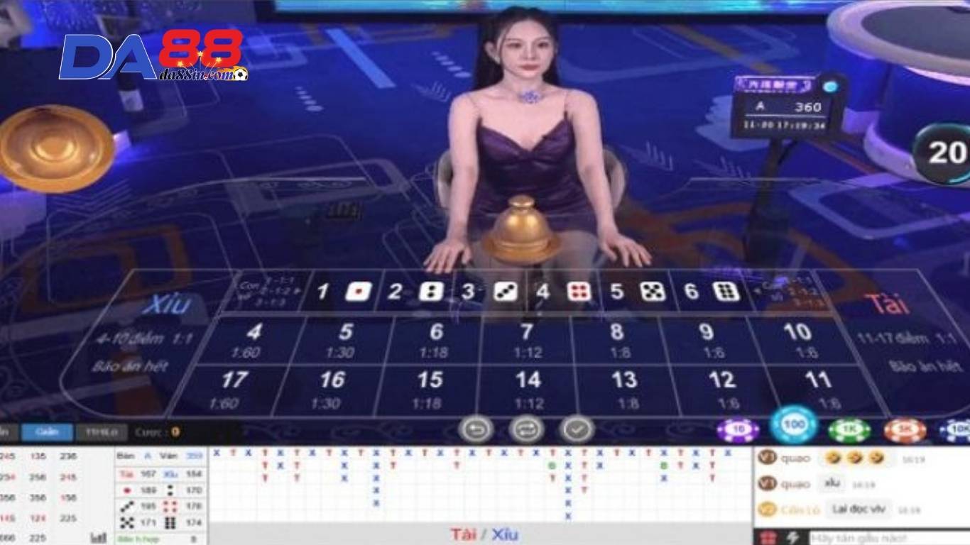 Bí kíp chơi tài xỉu DA88 hiệu quả