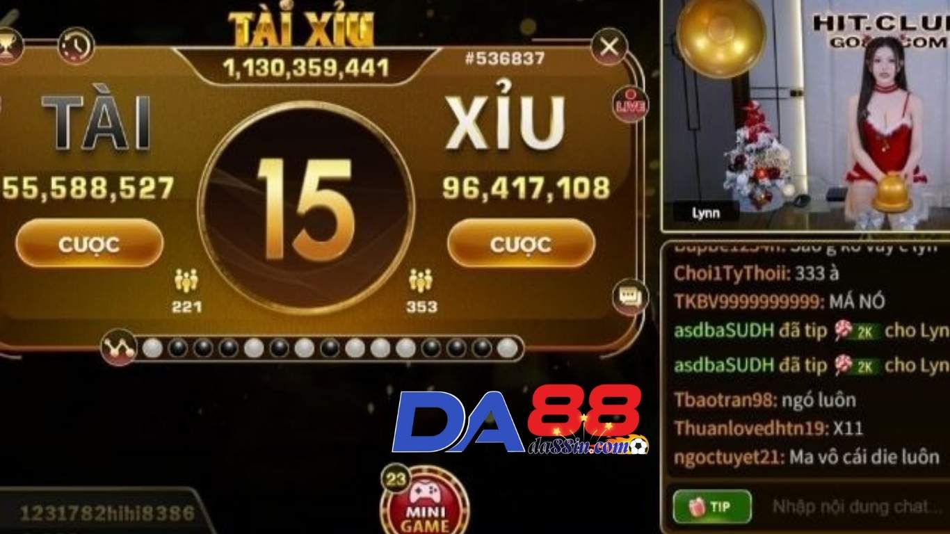 Luật chơi tài xỉu online DA88