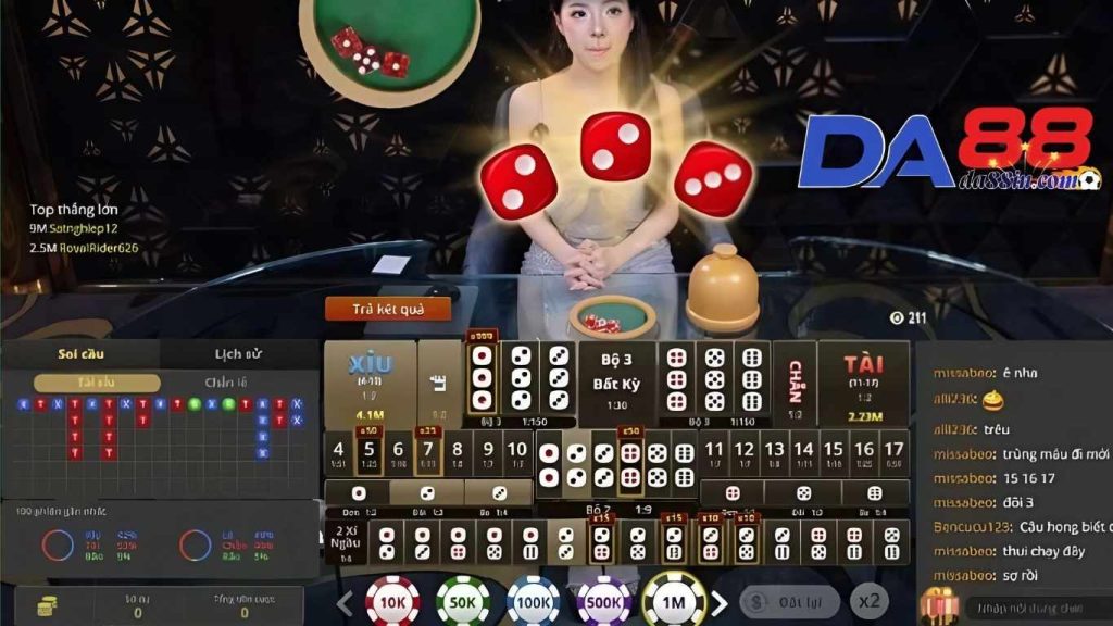 Tổng quan về tài xỉu DA88